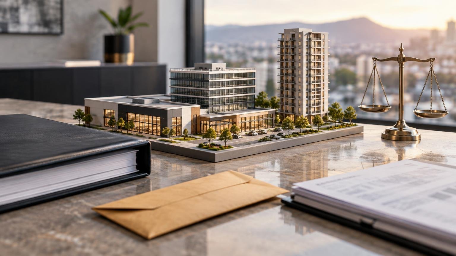 AI-generated illustration for: New REIT tax rules raise the bar for property companies